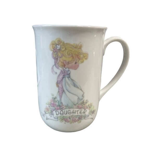 Precious Moments Daughter Mug 1990 Samuel J Butcher Collectible 10 oz - Picture 1 of 5